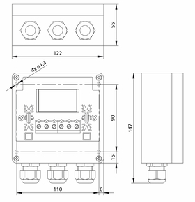 Steca PR 2020IP technische Zeichnung