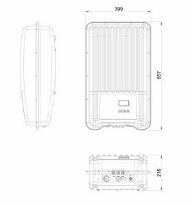 coolcept x technische Zeichnung