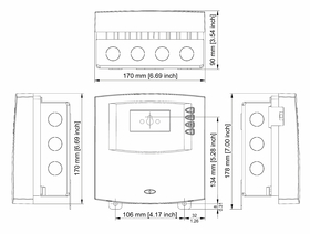 Steca TR 0603mc U technische Zeichnung