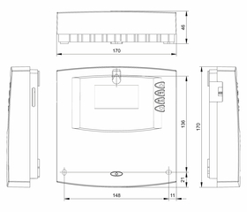 Steca TR 0603 mc  technische Zeichnung